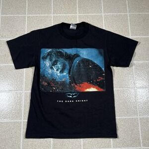 2008 Vintage The Dark Knight Promo Heath Ledger Joker Promo Graphic Tee Size S